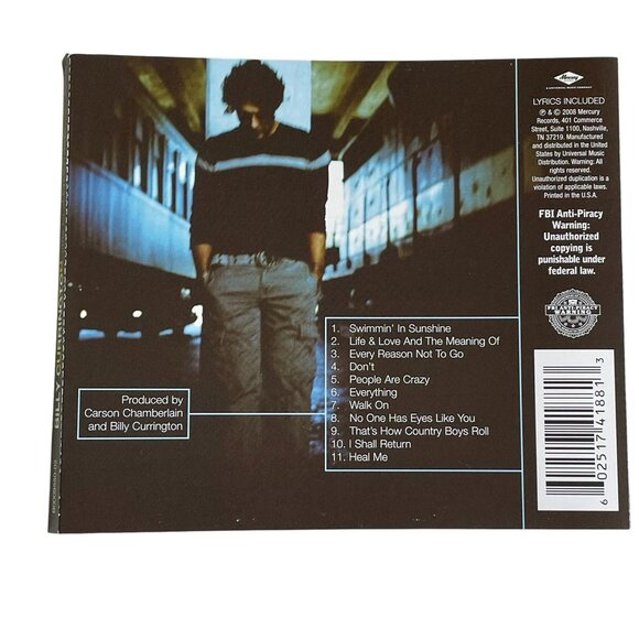 Billy Currington Little Bit of Everything 2008 Cover Art Inserts Front Back u - Picture 4 of 6